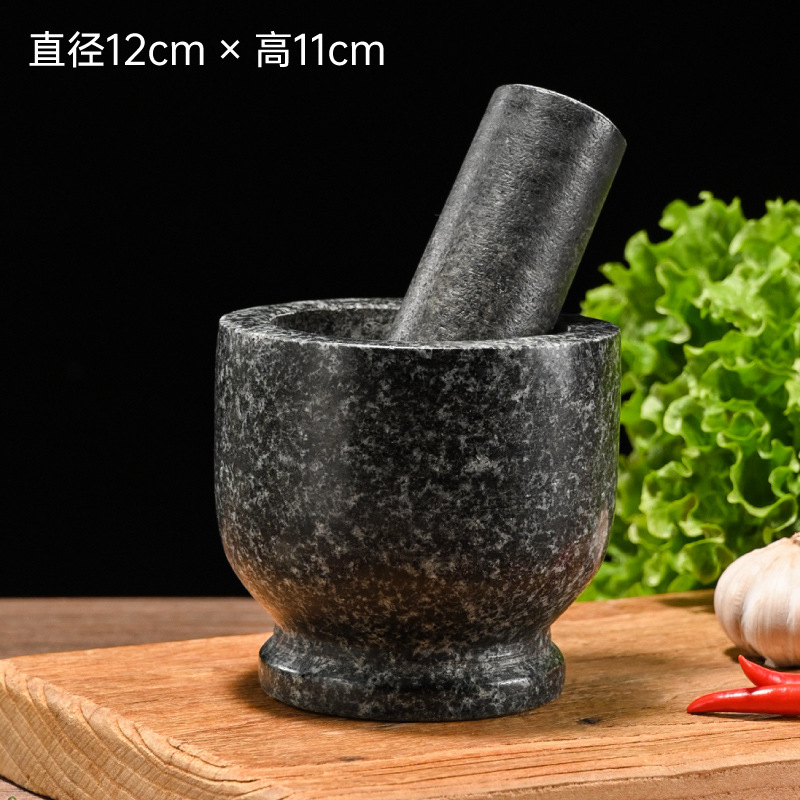 Pot de polvo natural de polvo de polvo de piedra natural doméstica, máquina de molienda de ajo, máquina de prensa de ajo, máquina de polvo de ajo de piedra, máquina de polvo de ajo