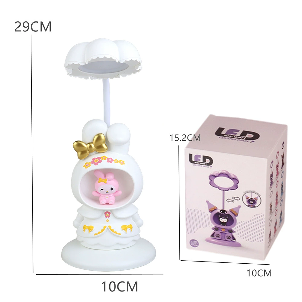 Cartoon table lamp for bedroom, LED sharpener, Birthday gift
