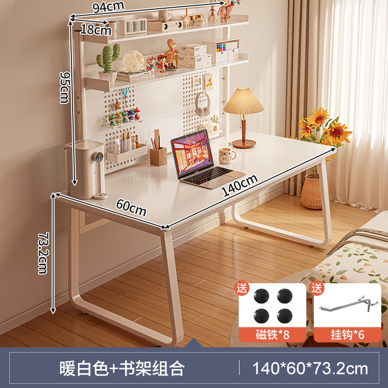 Escritorio para computadora de escritorio, dormitorio, hogar, estudiante, escritorio, estudio, escritura, oficina, apartamento pequeño, escritorio simple, casa de alquiler