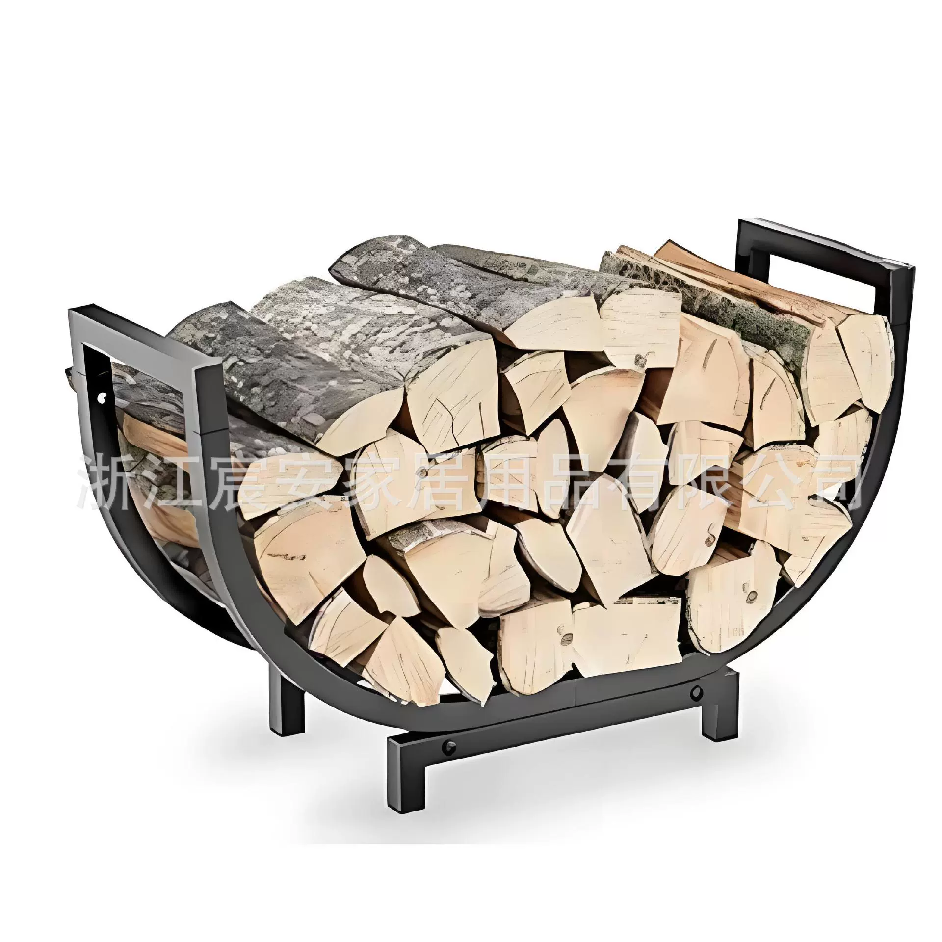 Amazon трансграничный спот дров стойка для хранения наружный крытый камин дров стойка съемная