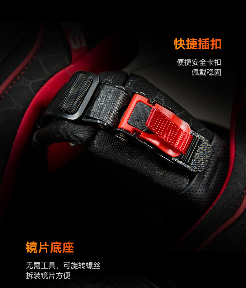 RNG New National Standard Motorcycle Helmet Full-Face Helmet for Men and Women with Dual Visors, Ventilation, Sun Protection, and Tail Light for Electric Vehicles