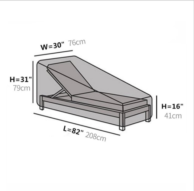 Lounge Chair Cover Image 4