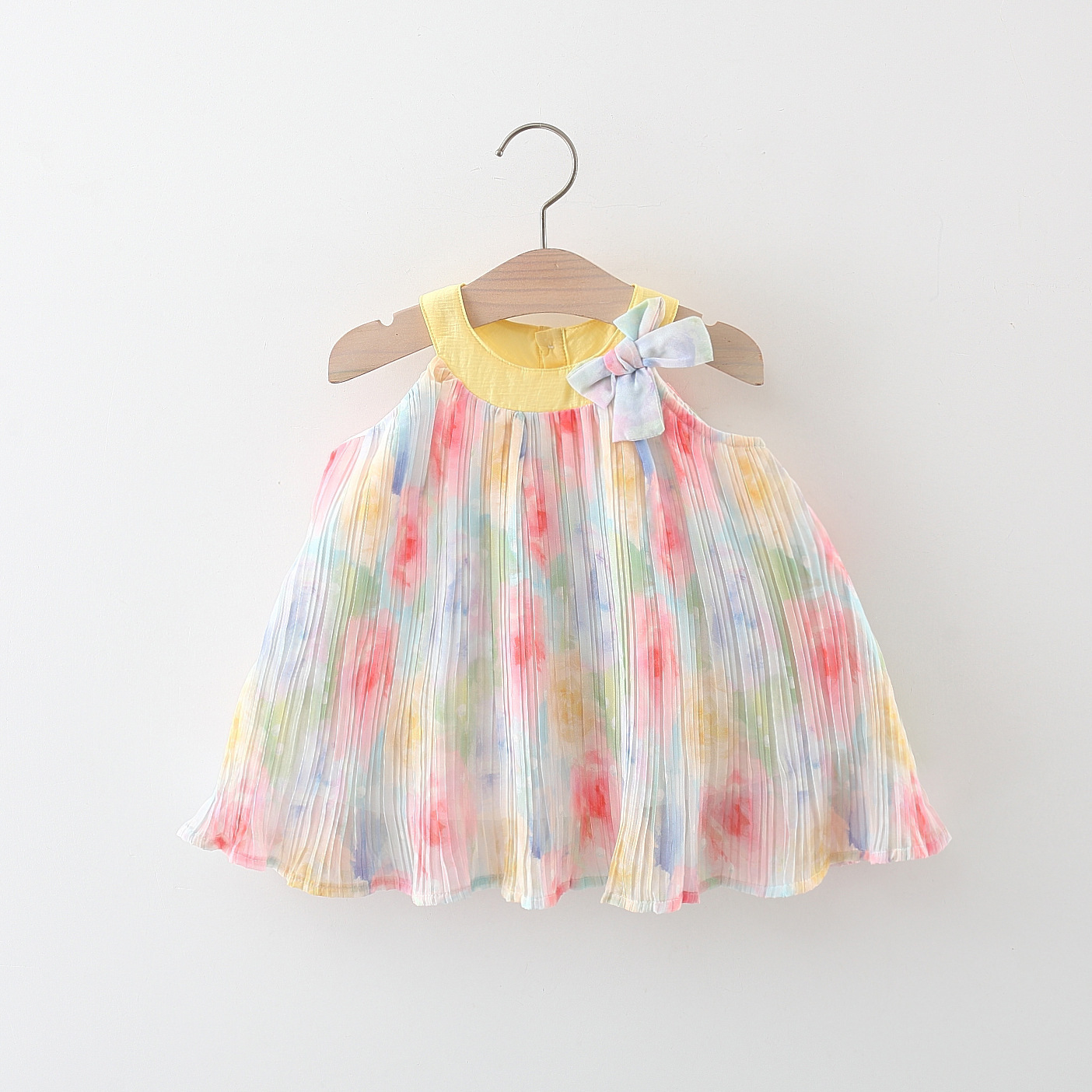 Cute Flower Cotton Girls Dresses display picture 1