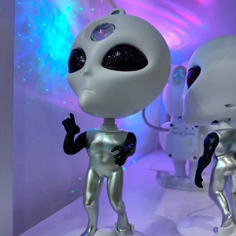 2025 новый инопланетный фантастический звездный свет запись и воспроизведение Bluetooth белый шум три режима для переключения астронавт