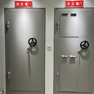 Customized explosion relief door laboratory boiler room closed door chemical plant pressure relief explosion-proof door steel fire door manufacturers