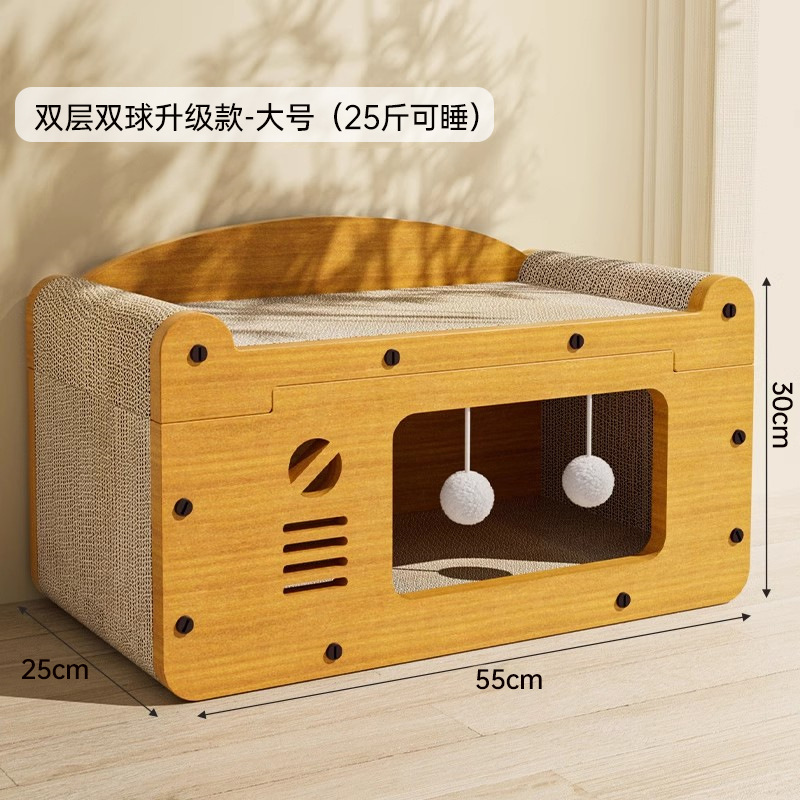 [대형 - 12.5kg명 수용 가능] 업그레이드된 더블 레이어 더블 볼