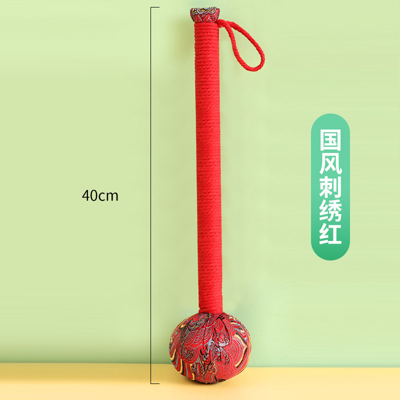 내셔널 스타일 자수 레드 [40cm]