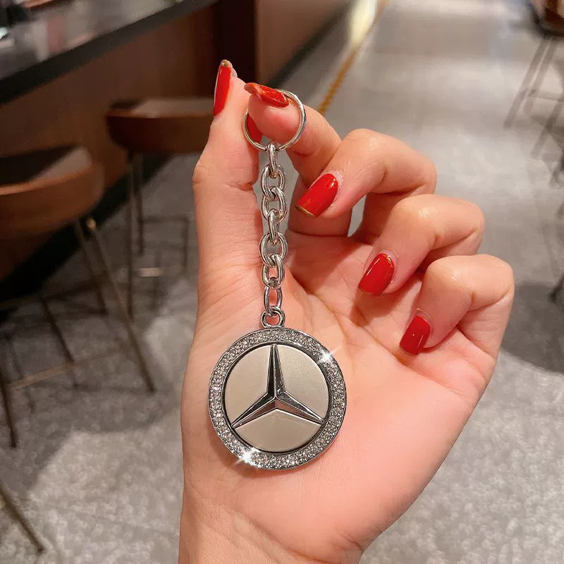 (Торговля через границу), брелок Mercedes Benz, металлический кулон
