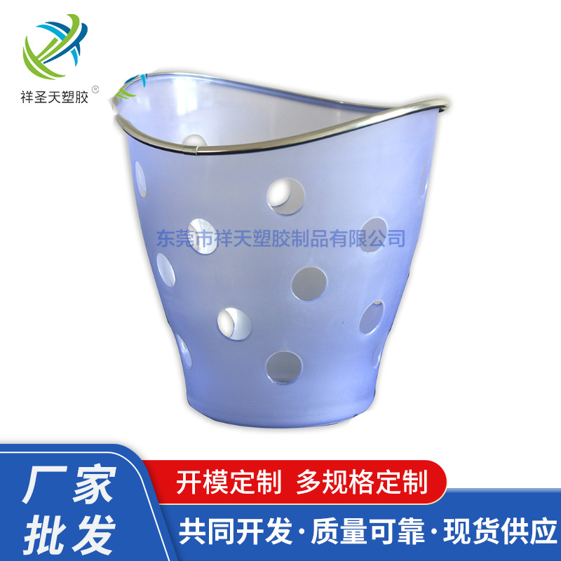 厂家直供新品PVC电镀金银色装饰条 花盆边装饰条 塑料护边条 批发