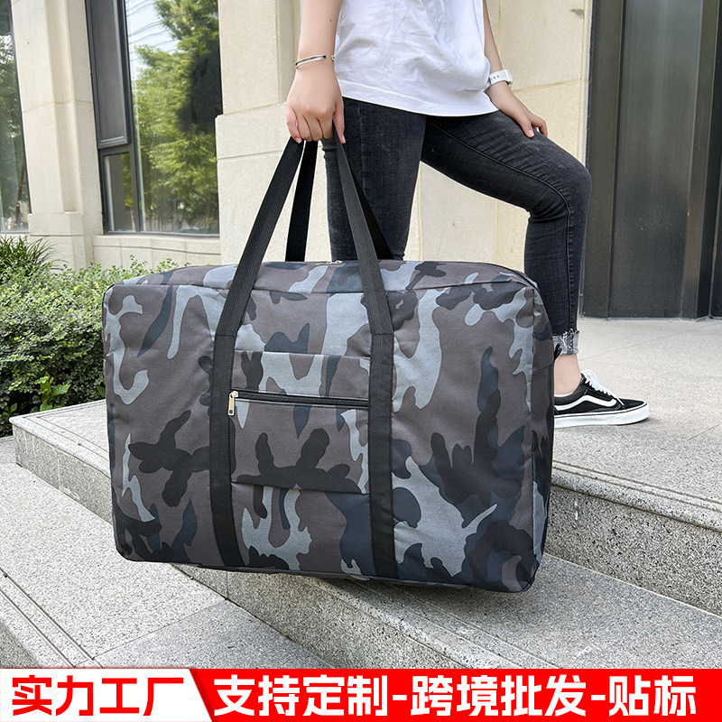 Moving Packing Bag, Extra Large Capacity Oxford Cloth Handbag, Waterproof and Wear-Resistant Student Clothing Cosmetics Bag, Travel Bag