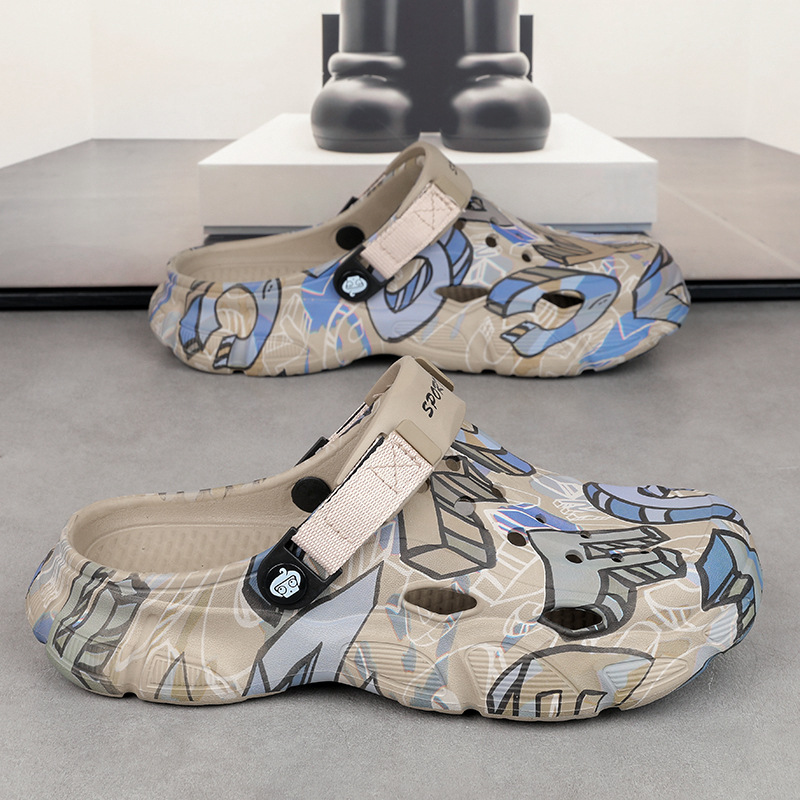 Nuevos zapatos de verano de transferencia EVA ligero y cómodo zapatos de jardín zapatos de playa zapatos de hombre zapatos casuales al aire libre