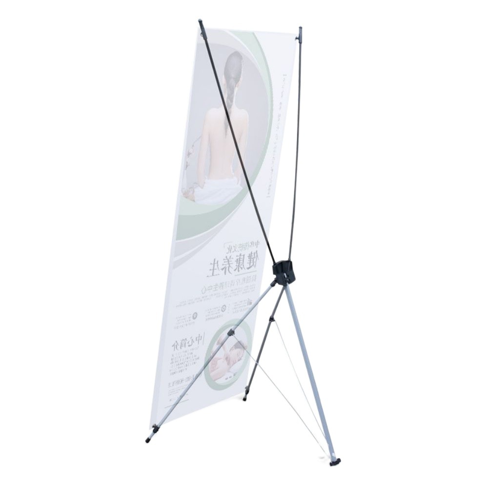 Wedding hotel Korean-style thickened landing advertising display PP poster stand X display stand
