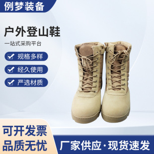 Mountaineering high and low shoes security boots men's outdoor hiking shoes flying boots cross-country shoes desert boots wholesale