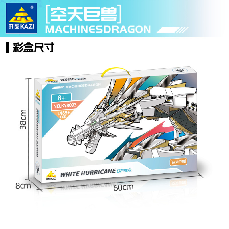 KaiZhi KY8093 Serie Mecha Bloques de Construcción de Bestias Gigantes Aeroespaciales Juguetes Educativos para Niños Modelo al por Mayor