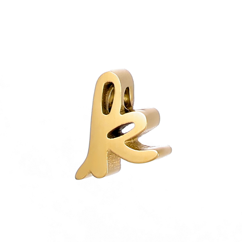 2g Weight Pendant, Chain Jewelry Making Type DIY Ornament Accessories Classification 1 Piece, 1 Set Quantity 304 Stainless Steel Material Letter Pattern All Seasons Season Polished Finish Plating Design Simple Style, Classic Style Style 1 Piece 1 Set 304 Stainless Steel Letter Polished Pendant Chain DIY Ornament Accessories 8