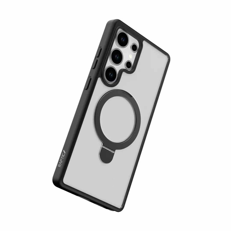 Suitable for S25Ultra Magnetic Stand S25 Mobile Phone Case Skin-Feel Stand Anti-Fall Protective Cover Air Stand Daorui