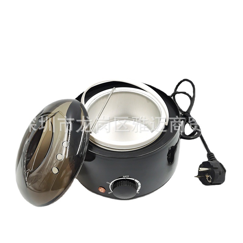 Amazon superventas fábrica en stock cera de abejas calentador de depilación máquina de fusión de cera belleza instrumento de terapia de cera máquina de cera de depilación