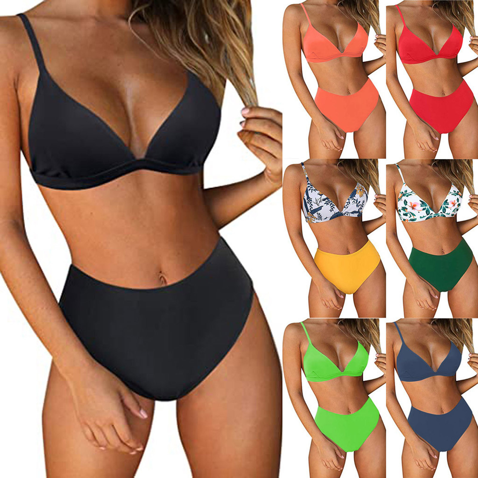 2021 New Amazon Bikini Swimsuit Women So...