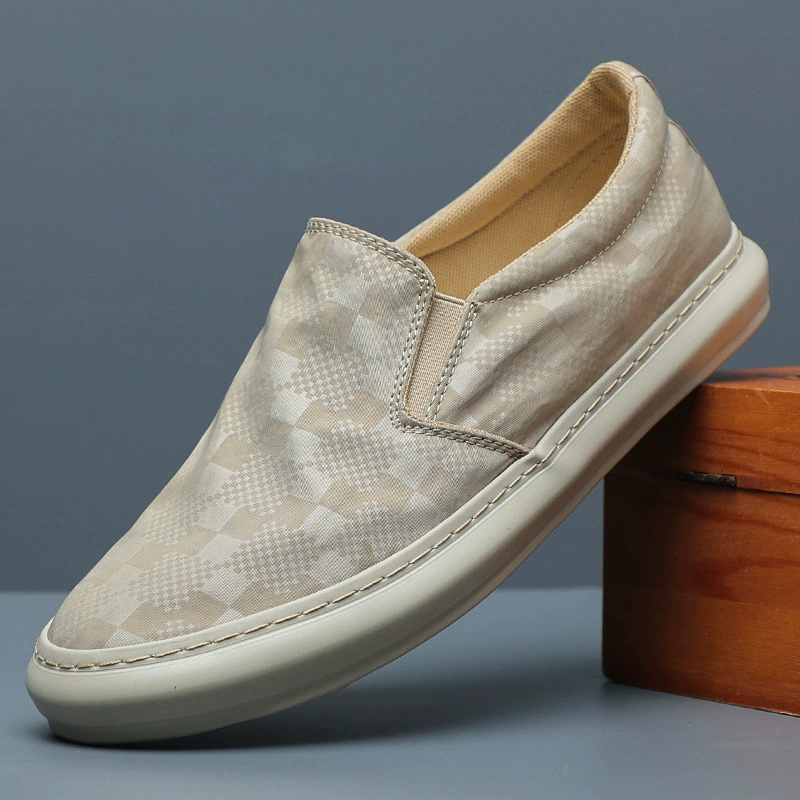 Новые мужские парусиновые кроссовки Baoda повседневная обувь 23002