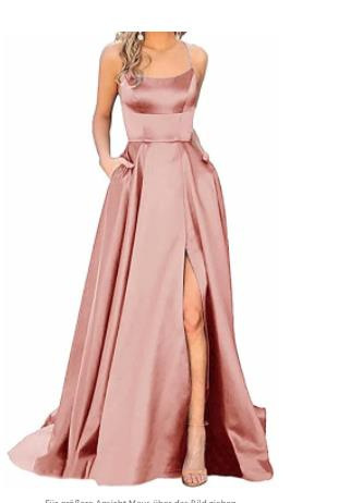 El Comercio exterior europeo y americano Amazon AliExpress deseo vestido de noche de las mujeres sexy Correa simple satén vestido largo
