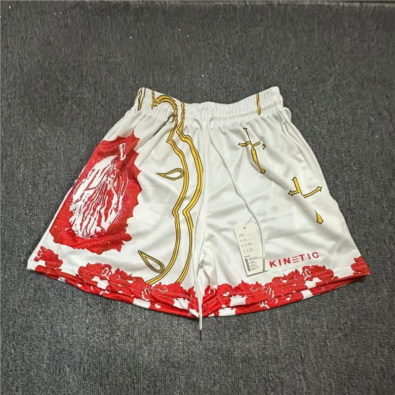 Baloncesto transfronterizo playa pantalones de entrenamiento deportivo tendencia correr sueltos pantalones cortos de cuatro puntos secado rápido pantalones cortos transpirables para hombres