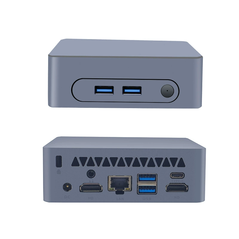 研越 N100 мини мини-хост 2HDMI облачный терминал беспроводной WIFI6 домашний офис мини ПК мини компьютер