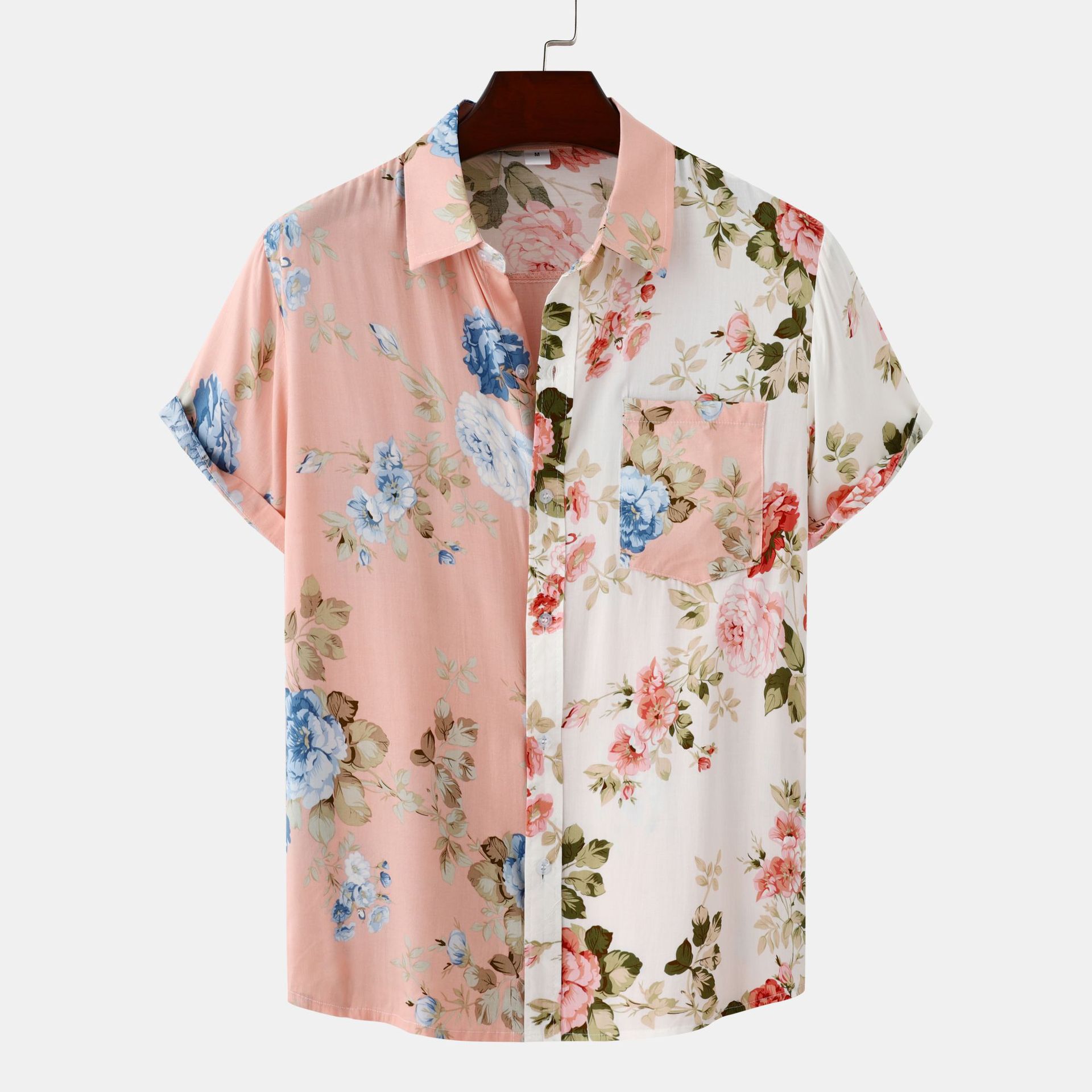 Summer Men's Floral Shirt 5