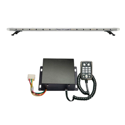 High-power LED long-row warning light LED strobe light siren high-pitched speaker 1.8m strobe light 8400-4H