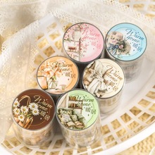 手账贴纸胶带现货批发 2026新款各类创意和纸贴纸卷ins风素材集合