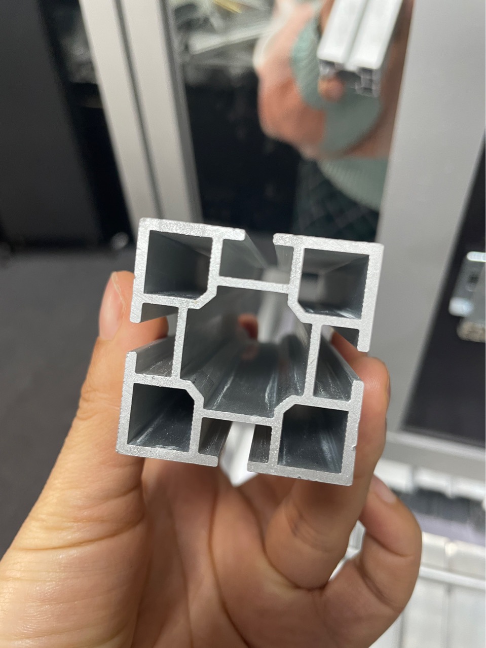 厂房隔断铝护栏 展销会设备工业框架 CNC机械设备护栏