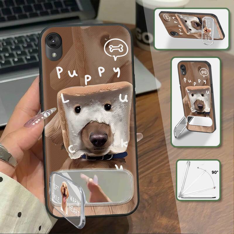 Suitable for Moto Phone Cases, Quirky New Style, Trendy Texture, Heat Dissipation, Mirror Stand, Full Edge Silicone, Youthful Suitable for Moto Phone Cases, Quirky New Style, Trendy Texture, Heat Dissipation, Mirror Stand, Full Edge Silicone, Youthful