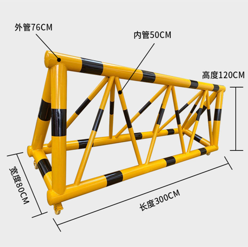 单位拒马移动路障加油站幼儿园学校门口防冲撞挡人车护栏隔离栏
