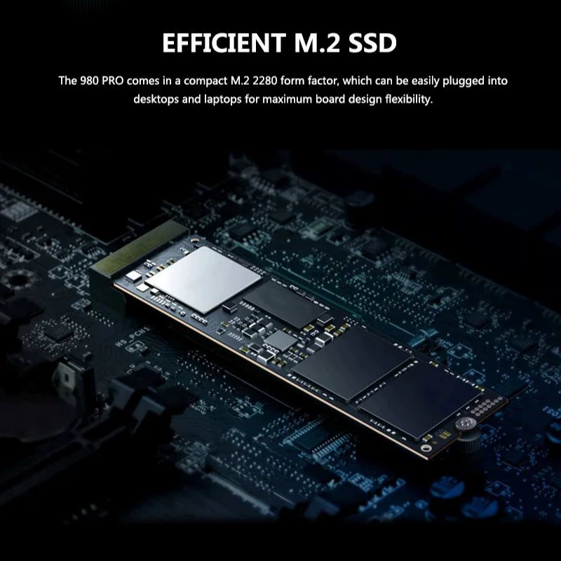 NVMe 980 Pro M.2 SSD (PCIe NVMe), высокоскоростной твердотельный накопитель, 500 ГБ–4 ТБ