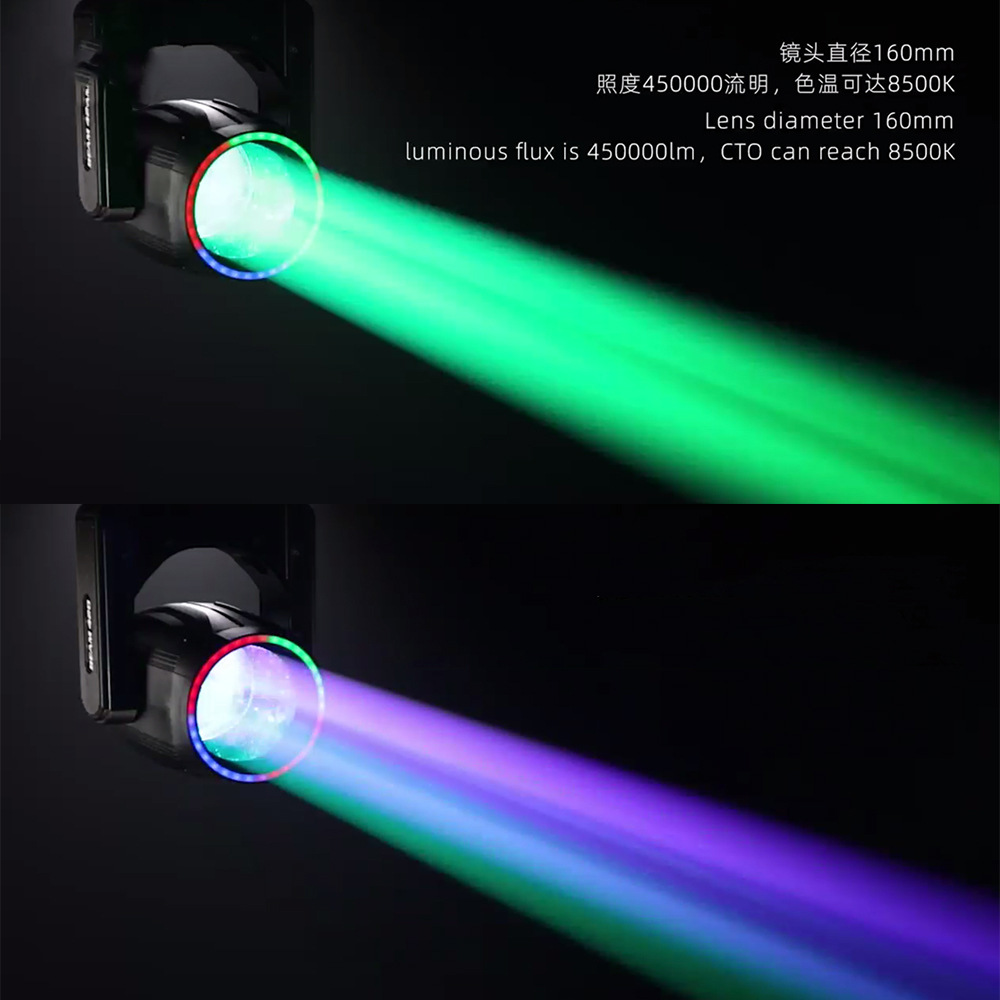 420W Prism King Beam Light Bar Ballroom Headlight Wedding Live Showroom Light Atmosphere Light image 4
