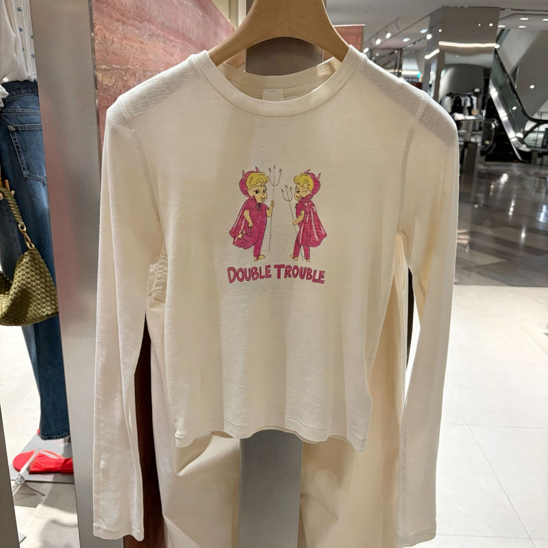 New autumn 2026 fashion thickened snowflake cotton stretch slim-fit long-sleeve T-shirt, loose casual round-neck top for women New autumn 2026 fashion thickened snowflake cotton stretch slim-fit long-sleeve T-shirt, loose casual round-neck top for women
