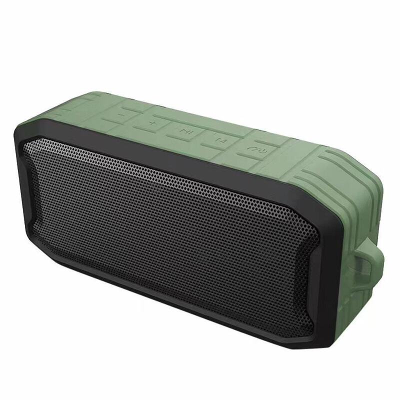 国境を越えた屋外ハイキングと乗馬ポータブル IPX67 グレード 5 ワットシリコン防水 Bluetooth 小型スピーカースポット卸売|undefined