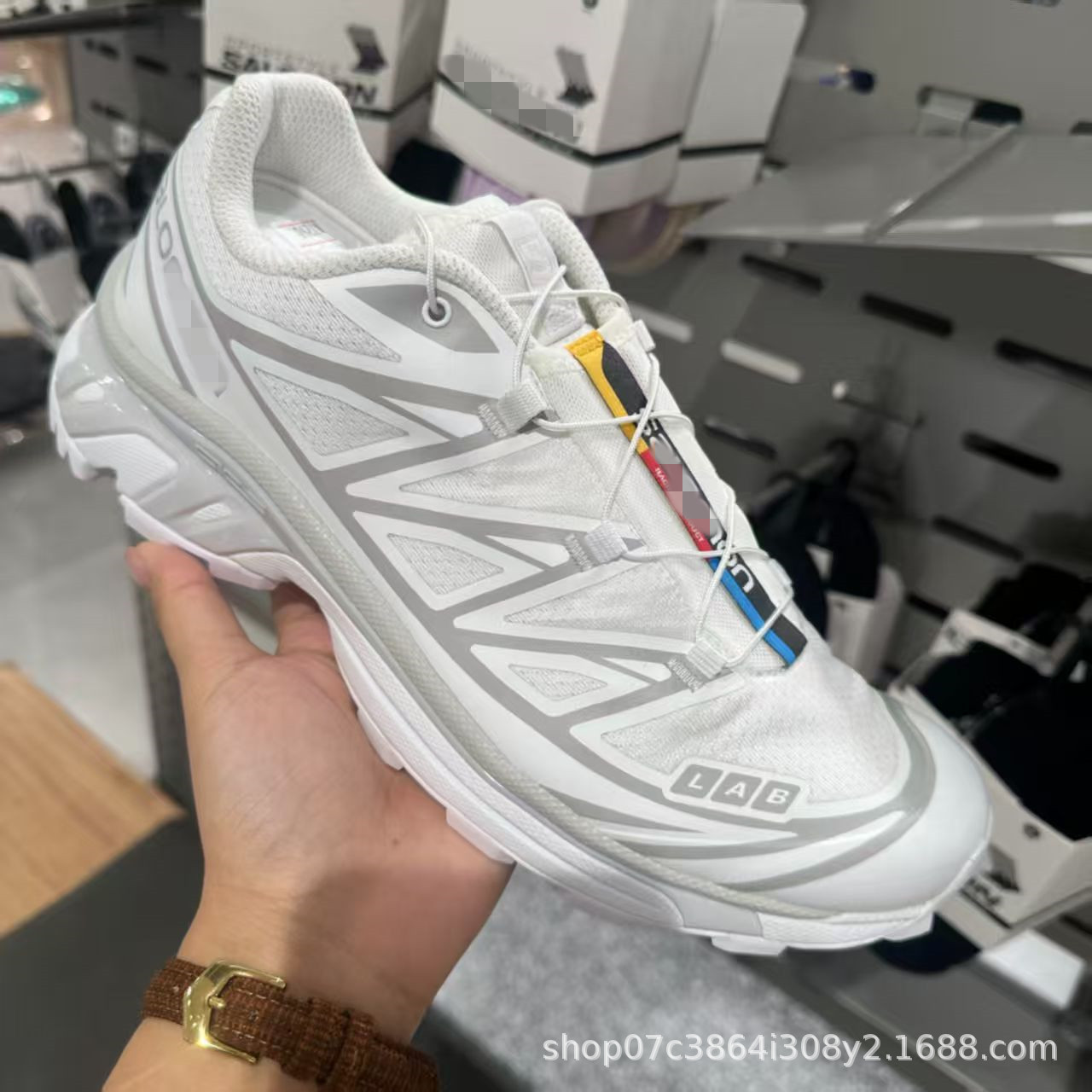 Glacier white xt6 (sneaker size)