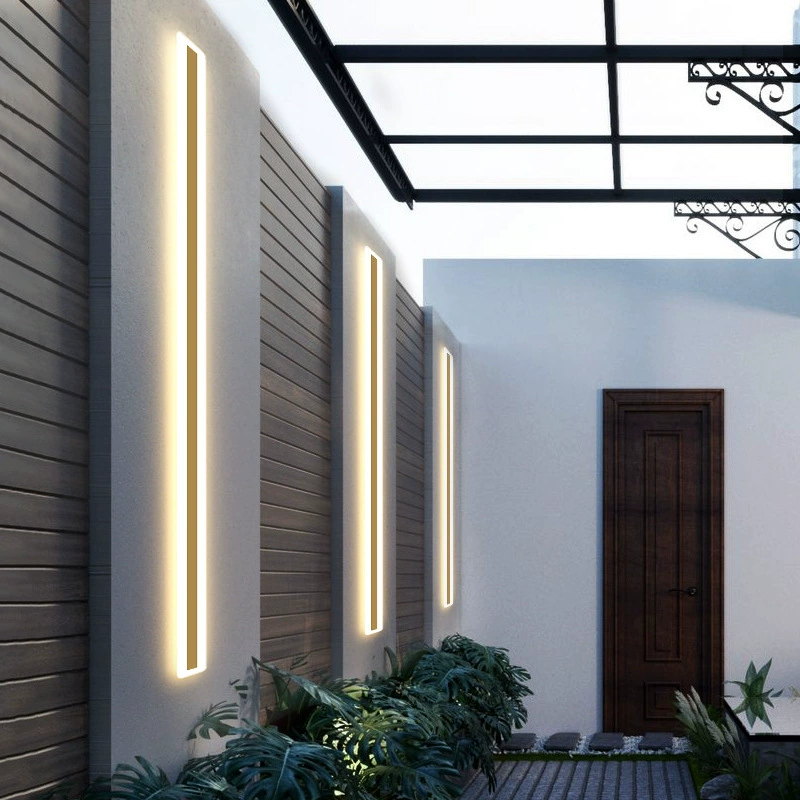 Открытый водонепроницаемый настенный светильник Садовая лампа Инженерная вилла Отель настенный светильник Дверная колонна Лампа Фон настенный светильник