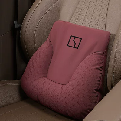 Headrest Zeekr Headrest and Neck - lumbar-support-volcano-red