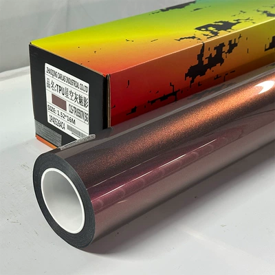 Anti-Scratch Liquid Metal Yuanfeng Blue Auto Color Change Film - starry-sky-gray-phantom-152m15m