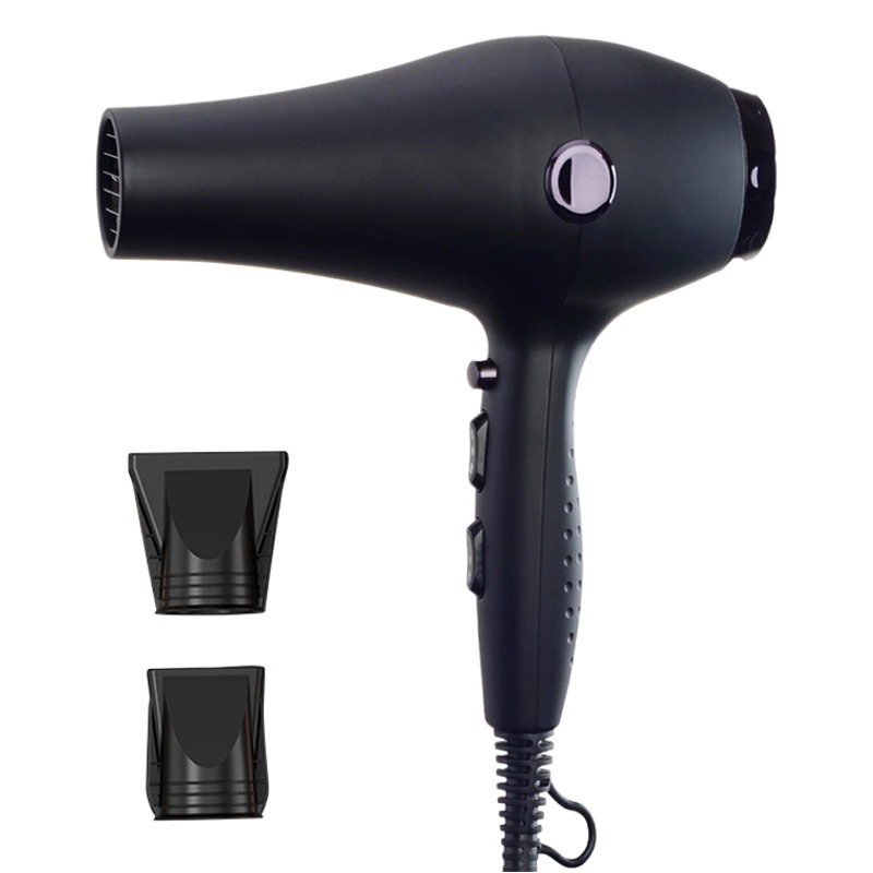 Secador de pelo popular transfronterizo, secador de pelo de alta potencia de 2400W para peluquerías, secador de pelo con iones negativos al por mayor