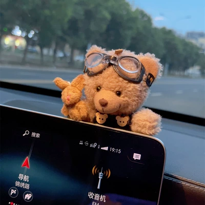 table car decoration car — Car ornaments - foreign-style-bear-screen-ornaments-10