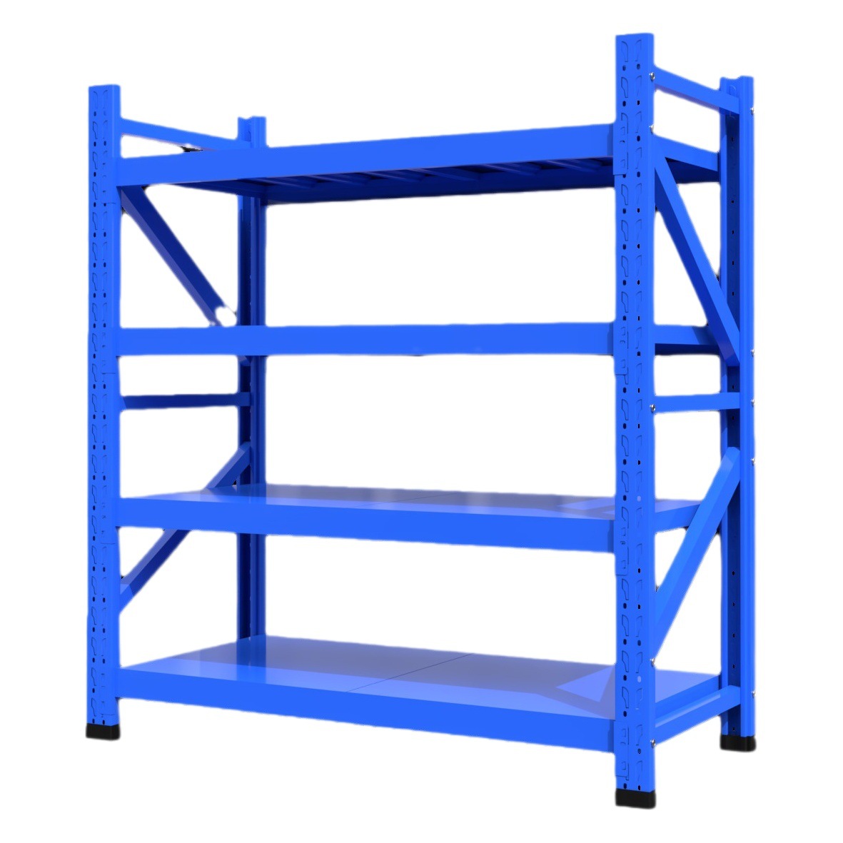 棚収納ラック倉庫耐荷重鉄棚多層収納ラック家庭用駅炭素鋼棚自由組み合わせ