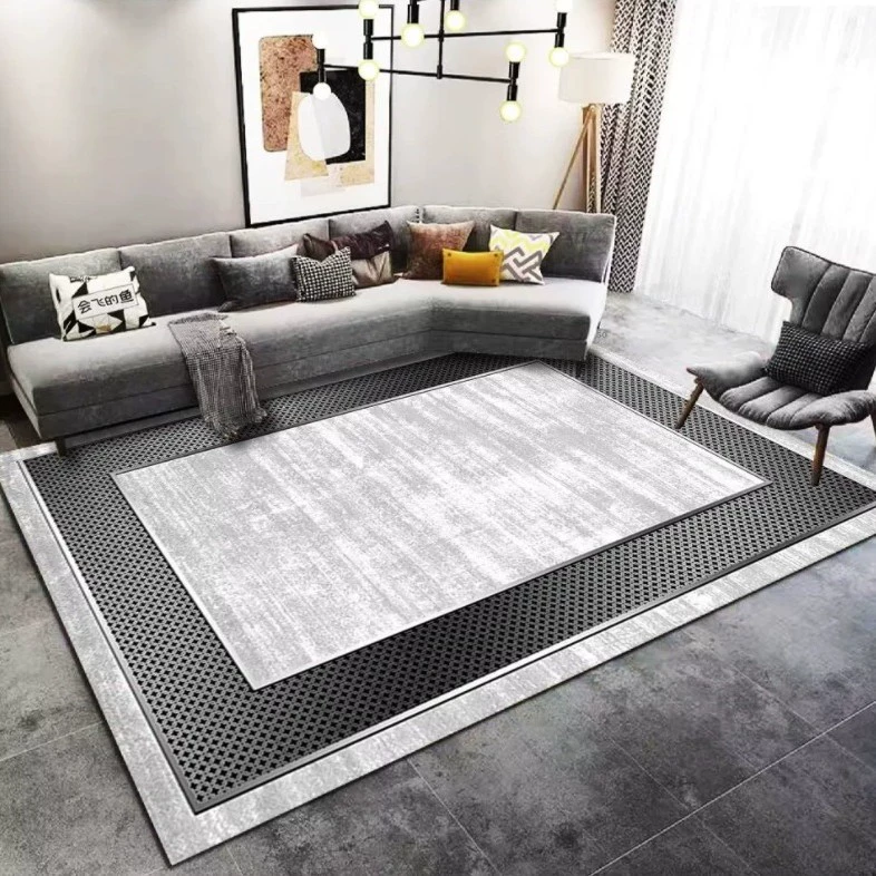 Ковёр из кристального велюра 700 GSM, современный минимализм, размеры 60×90–200×300 см