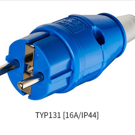 威浦 工业插头 WEIPU IP44防溅 TYP131/TYP1601 2P 16A  220V 欧