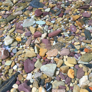 Fish tank bottom sand landscaping decoration small stone natural stream sand bottom sand aquarium sand stream stone primary sun back stone