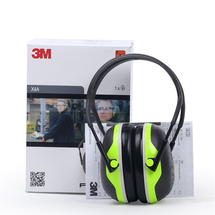 3m X4A Soundproof Sleep Noise Reduction Comfortable Industrial Noise Reduction Professional Anti-Noise Factory Earmuffs Headphones Wholesale