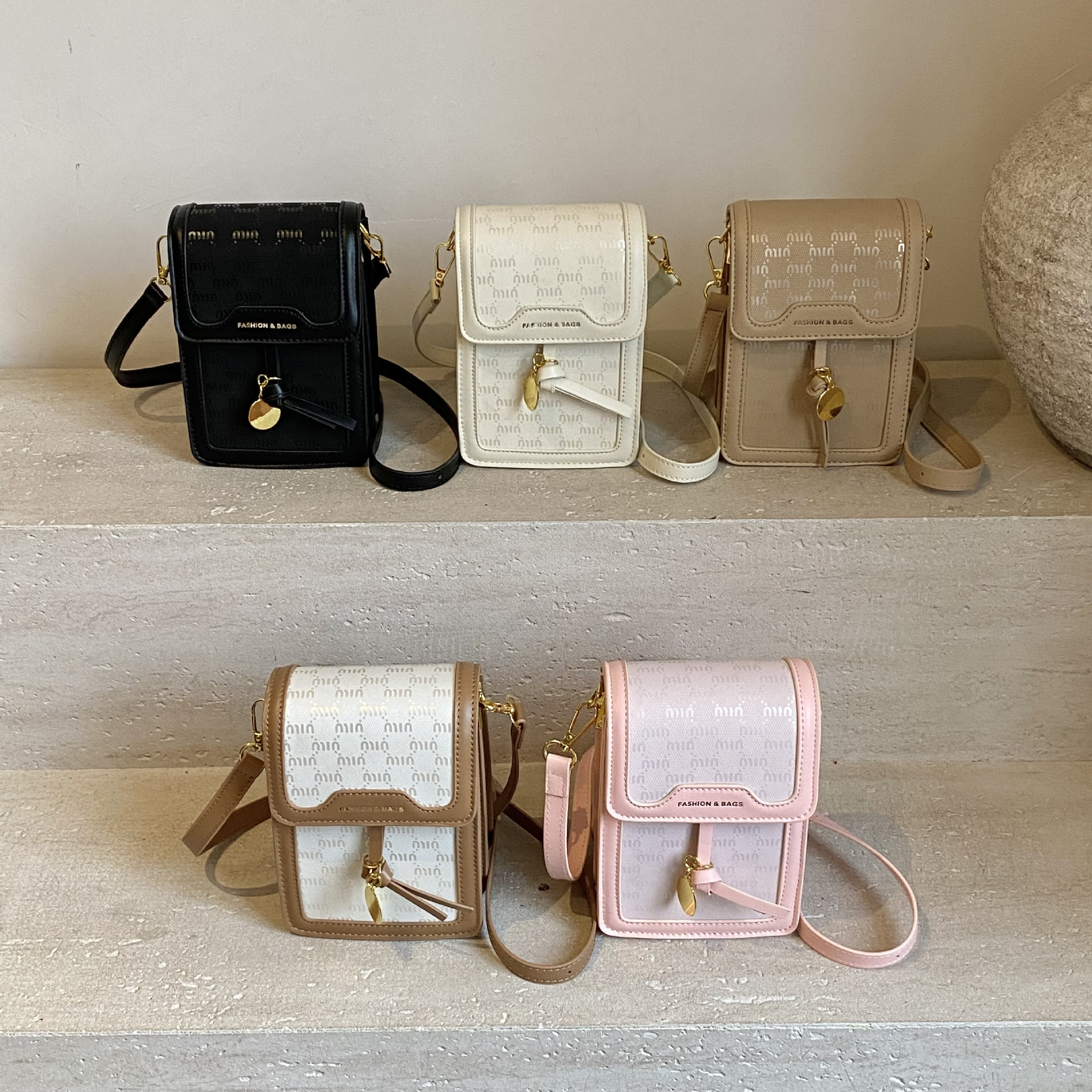 Bolso mini de moda para mujeres 2025 verano nuevo estilo de alto nivel de estilo extranjero versátil bolso de hombro bolso móvil