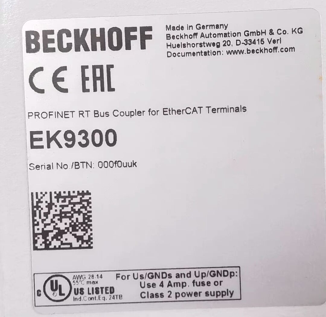 德国BECKHOFF  倍福模块  CX9020-0112 全新原装正品拍前议价