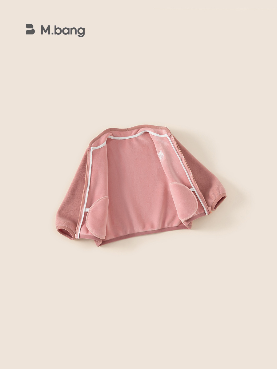 Yoobao ropa infantil abrigos para niños 2025 nuevo otoño invierno niñas camisetas cálidas de lana de grano en la parte superior de la camisa